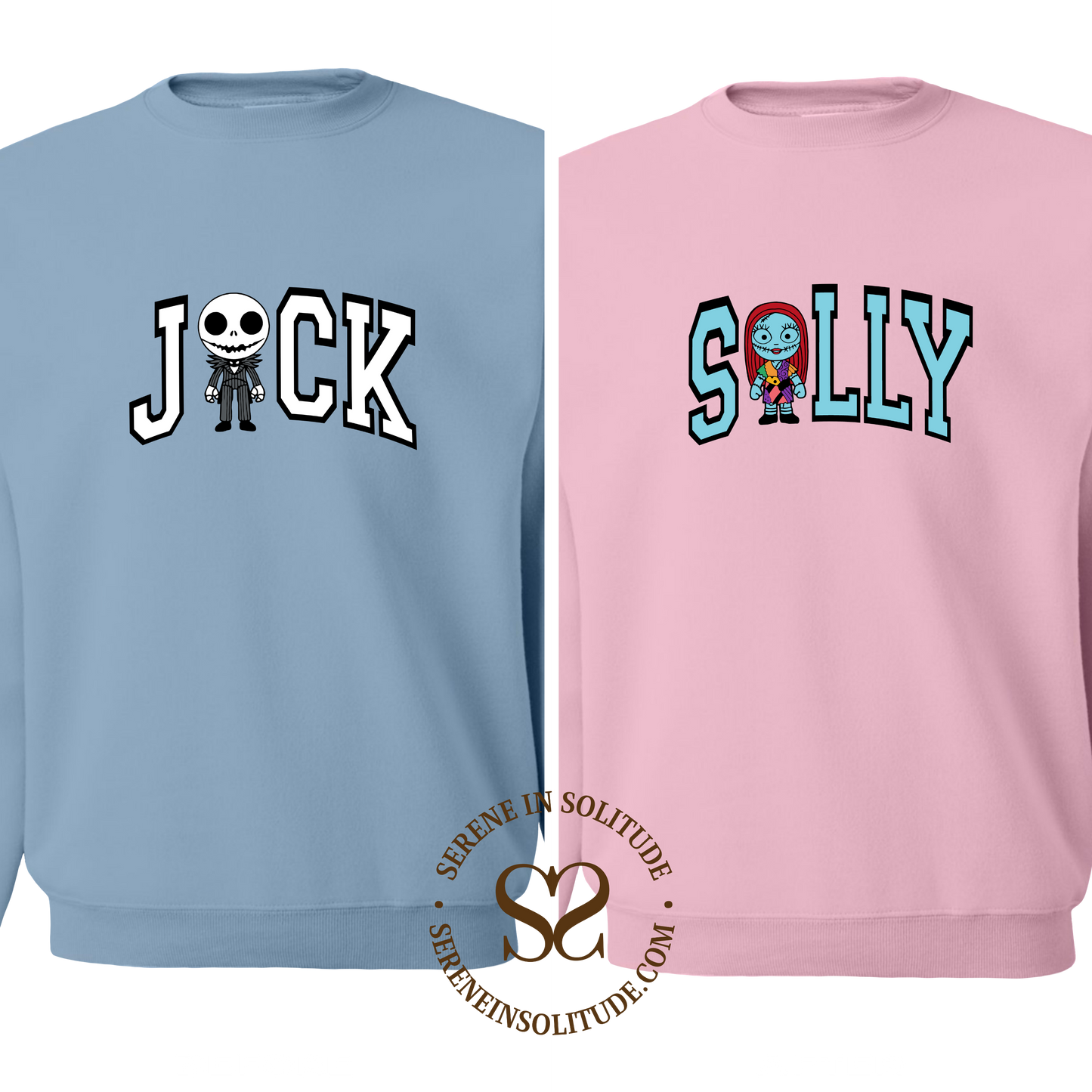 Jack & Sally Matching Sweatshirts
