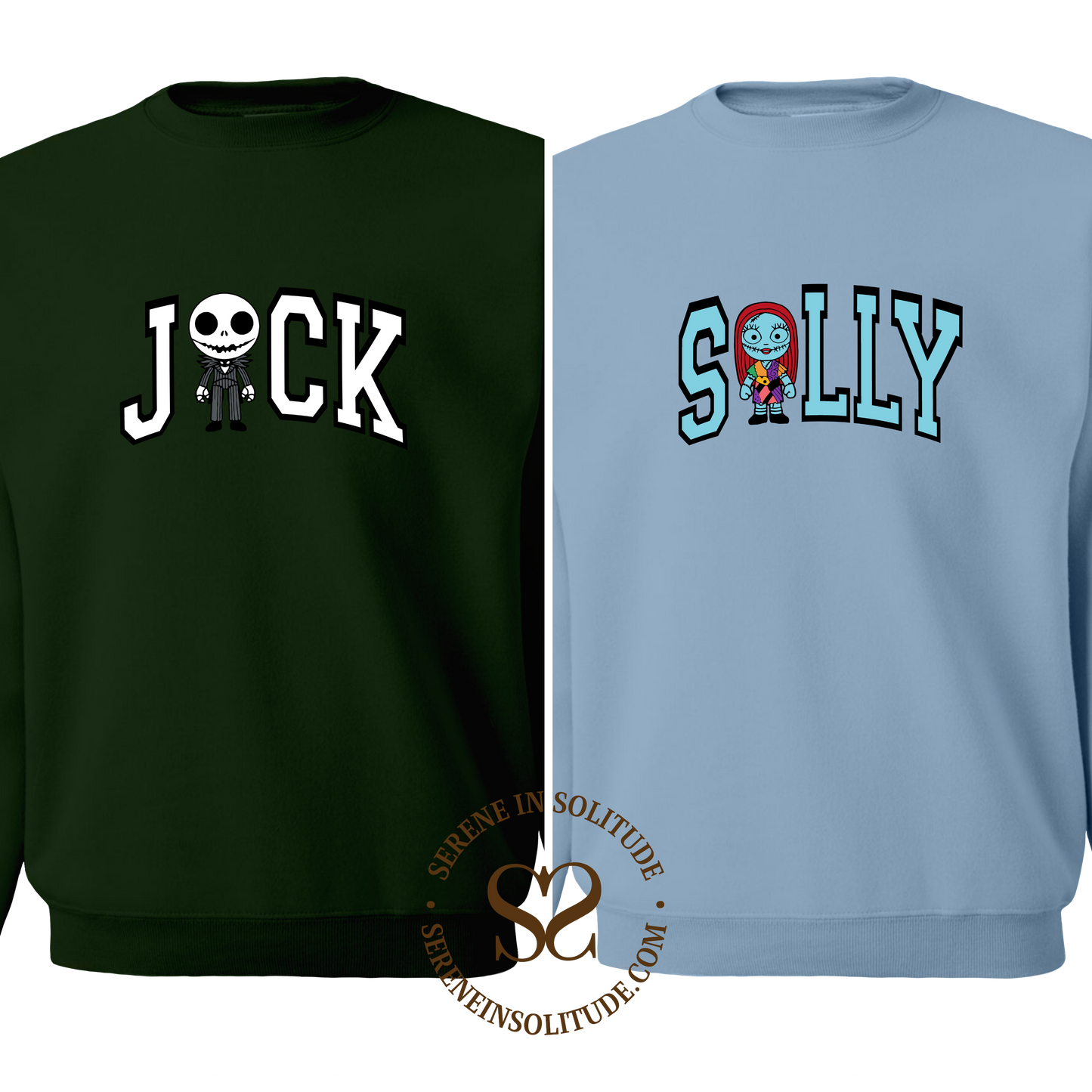 Jack & Sally Matching Sweatshirts