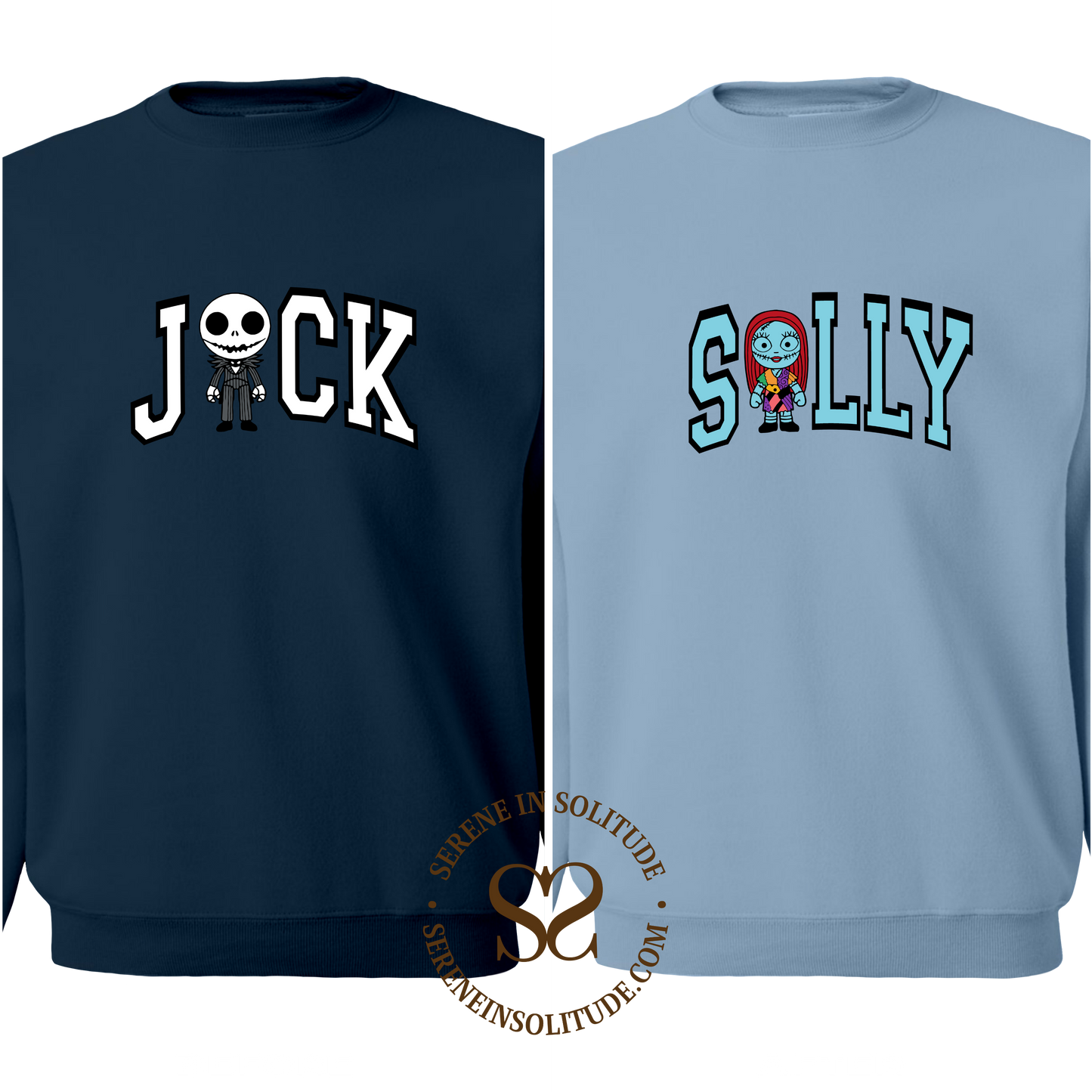 Jack & Sally Matching Sweatshirts