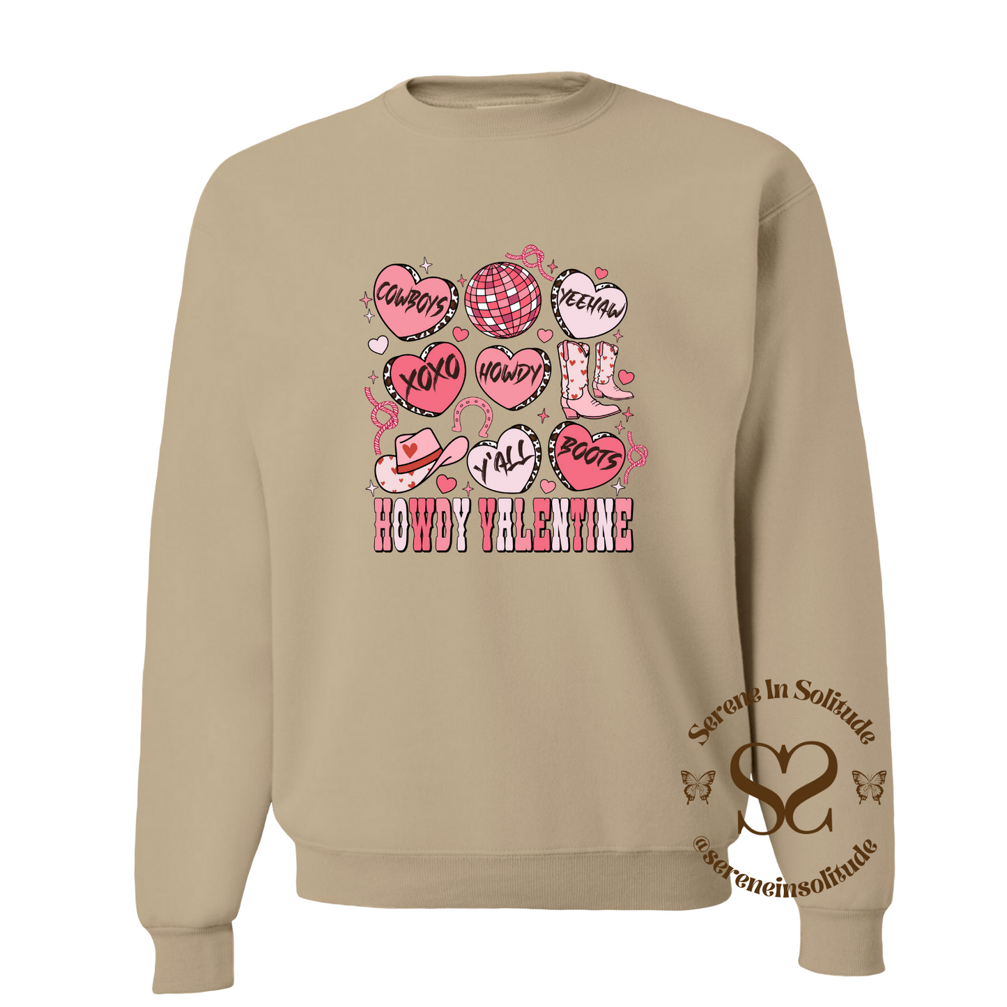 Howdy Valentine Sweatshirt
