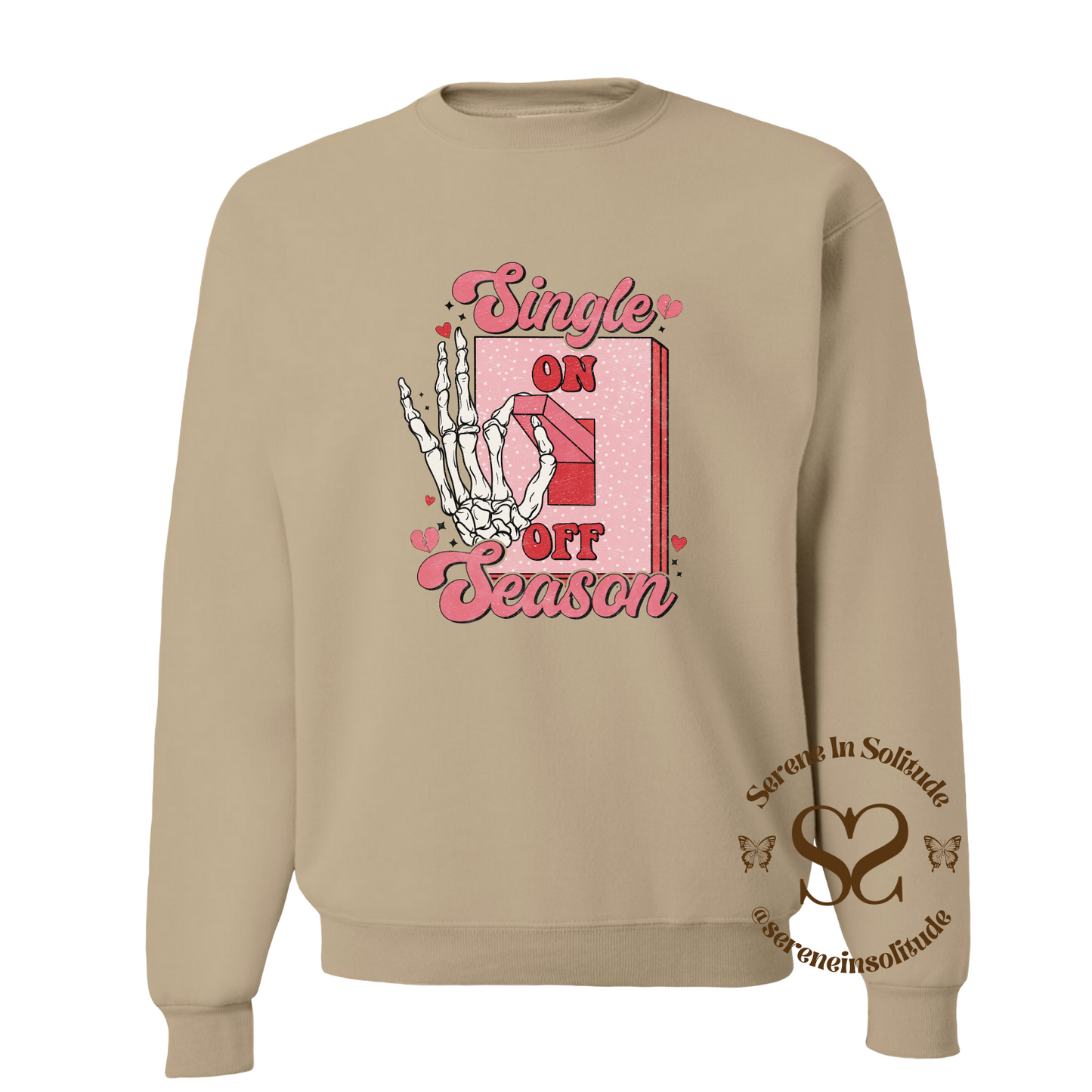 Retro Single Season On Sweatshirt