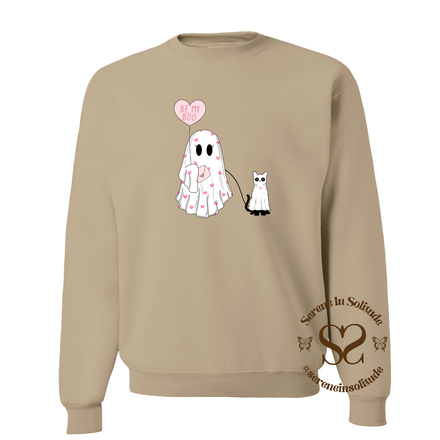 Be My Boo Cat Lover Sweatshirt