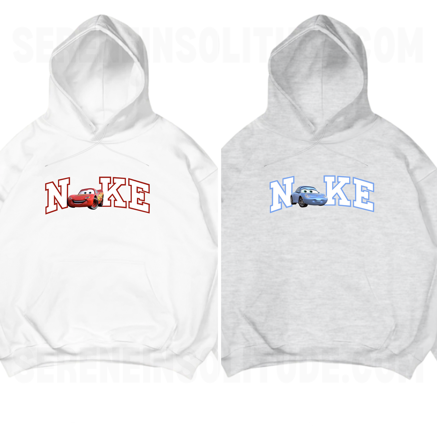 Cars lightning & Sally Matching Sweatshirts