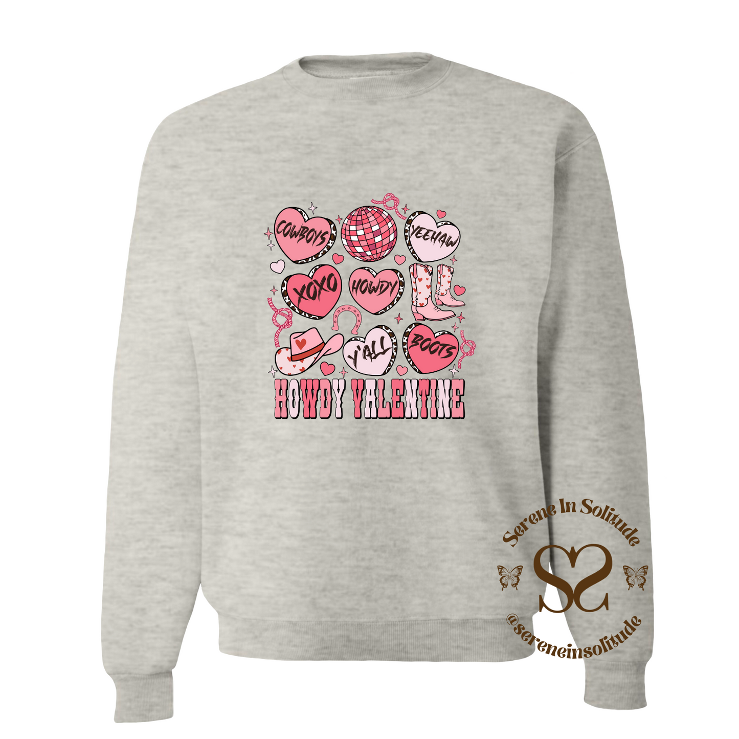 Howdy Valentine Sweatshirt