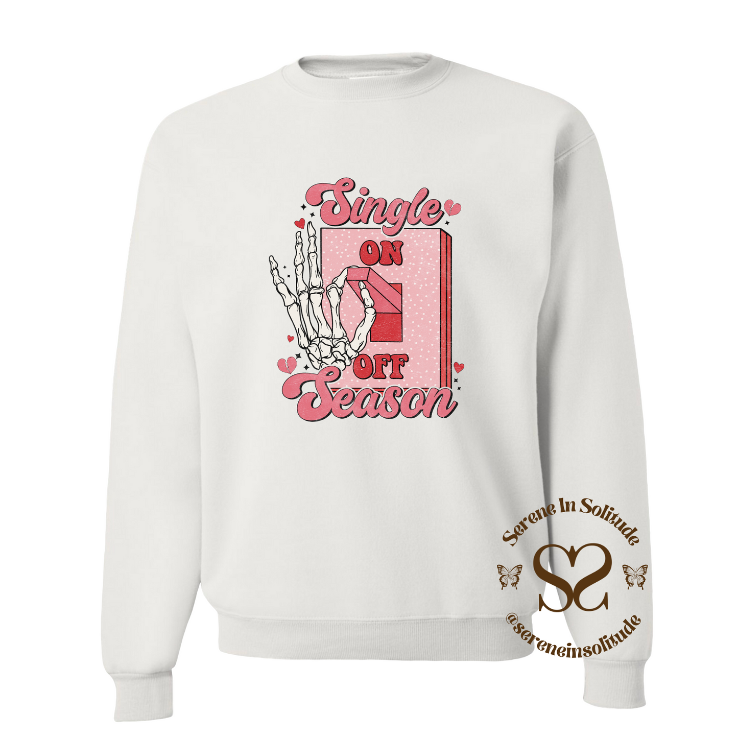 Retro Single Season On Sweatshirt