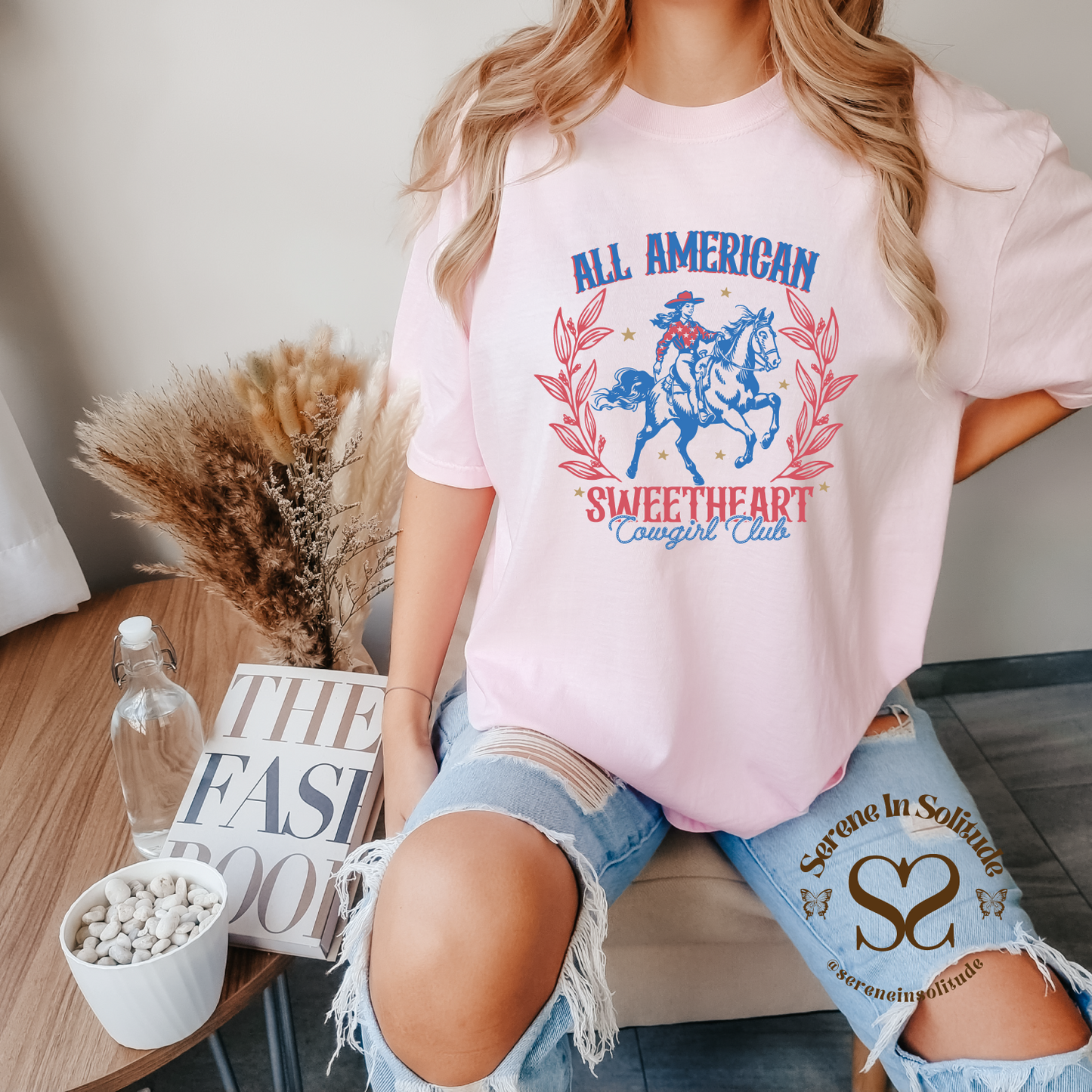 All American Sweetheart Cowgirl Club T-Shirt