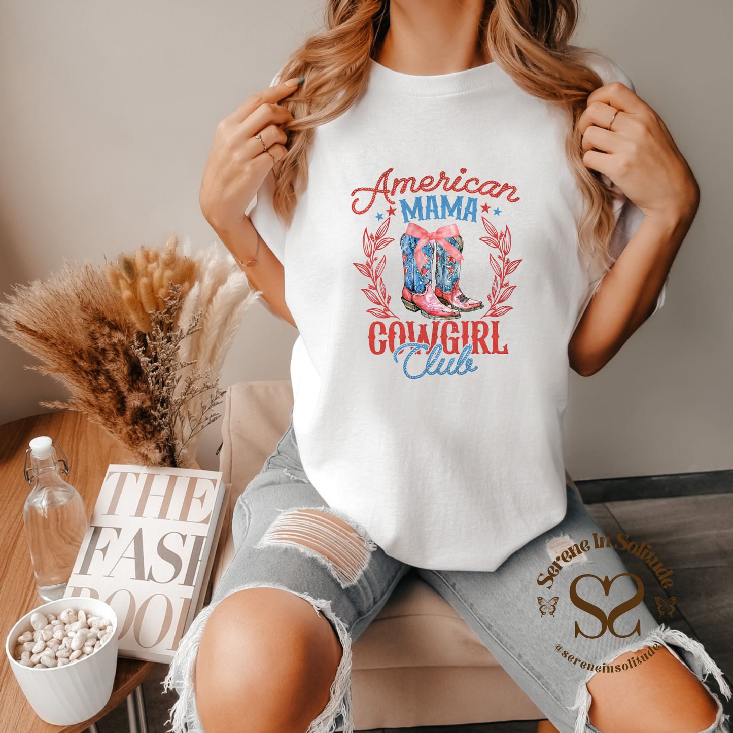 American Mama Cowgirl Club T-Shirt