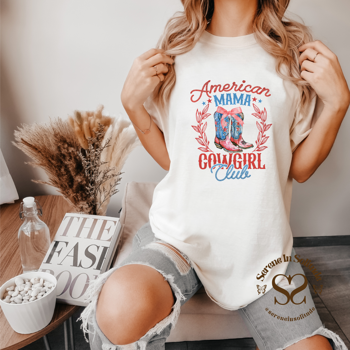 American Mama Cowgirl Club T-Shirt