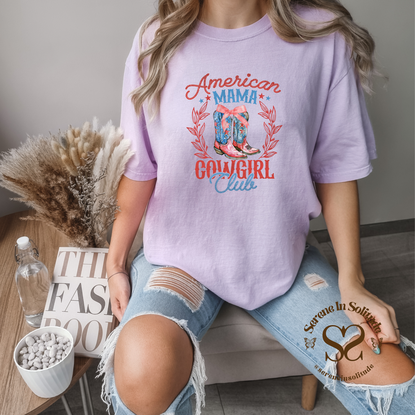 American Mama Cowgirl Club T-Shirt