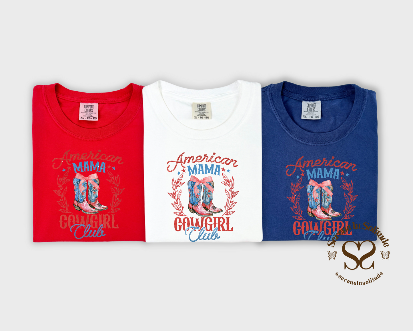 American Mama Cowgirl Club T-Shirt