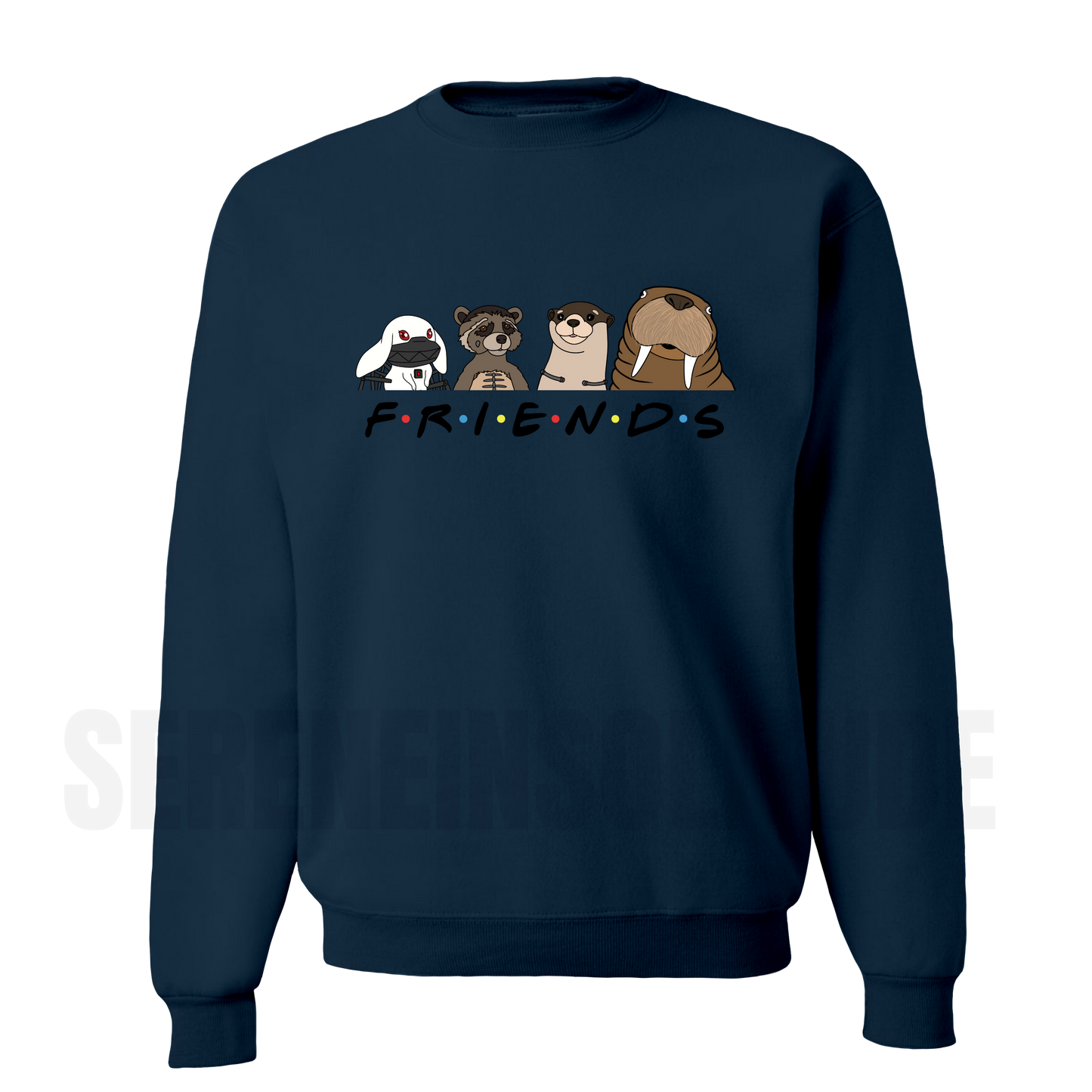 Galaxy Friends Crewneck