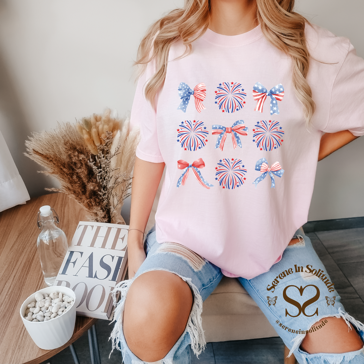 Firework Bow T-shirt