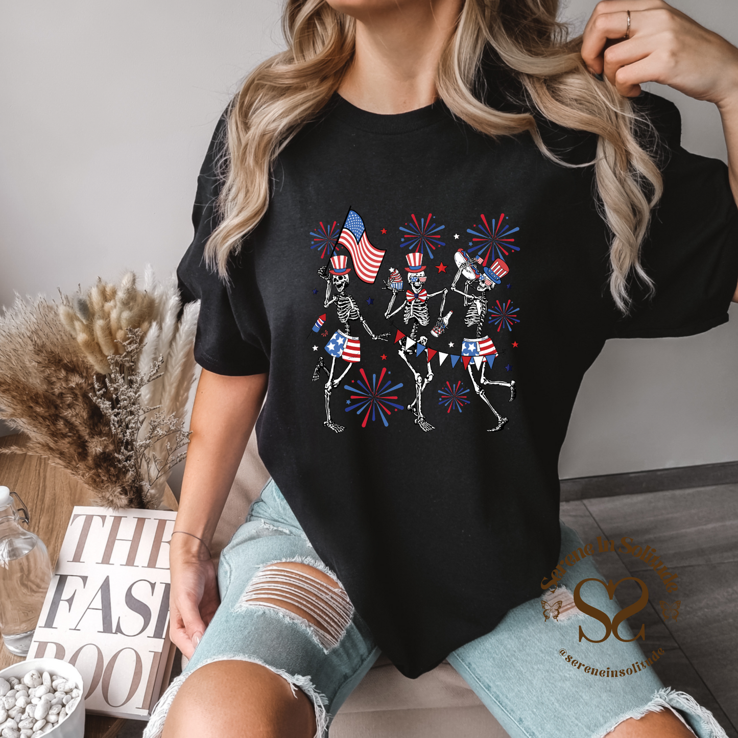 Patriotic Skeley T-Shirt