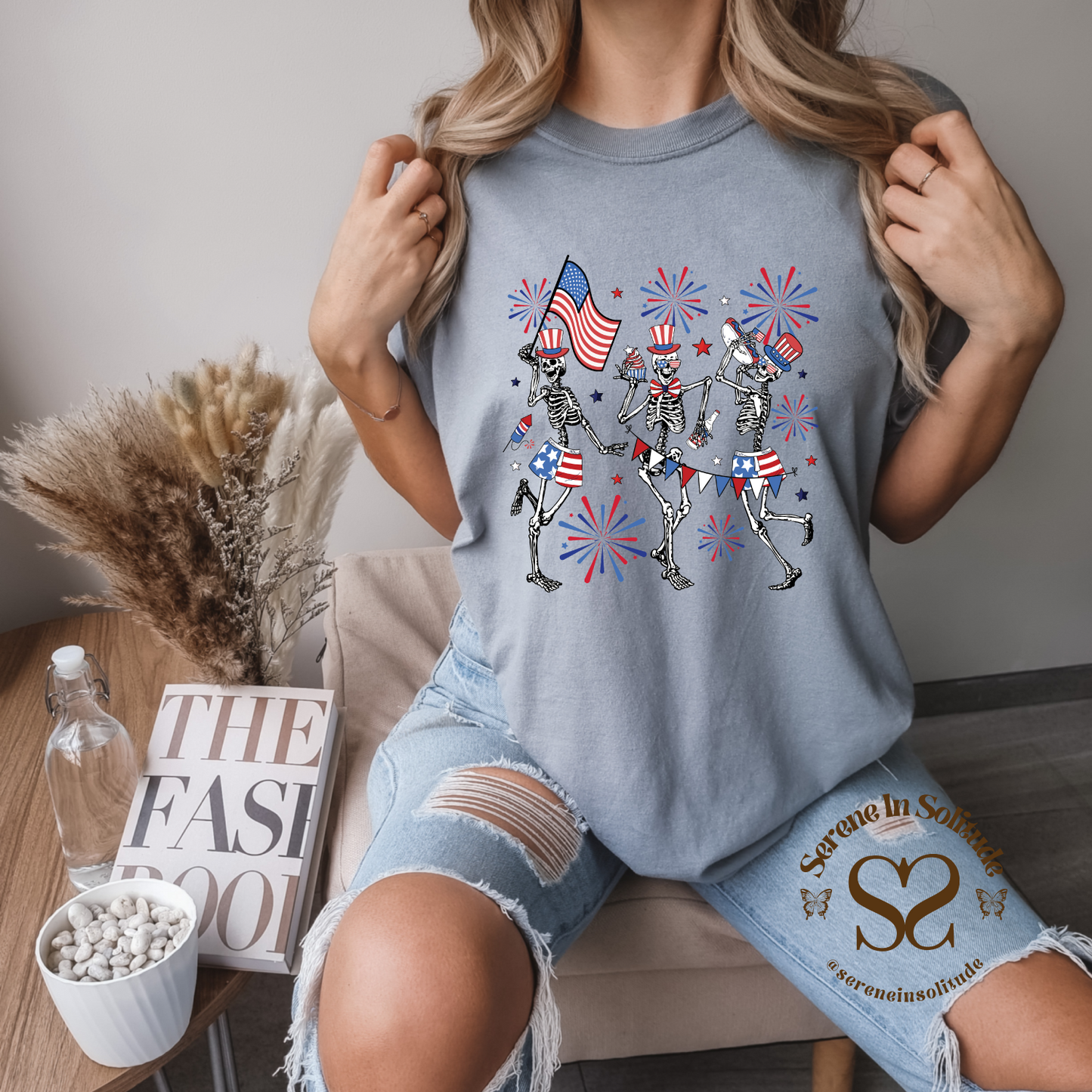 Patriotic Skeley T-Shirt