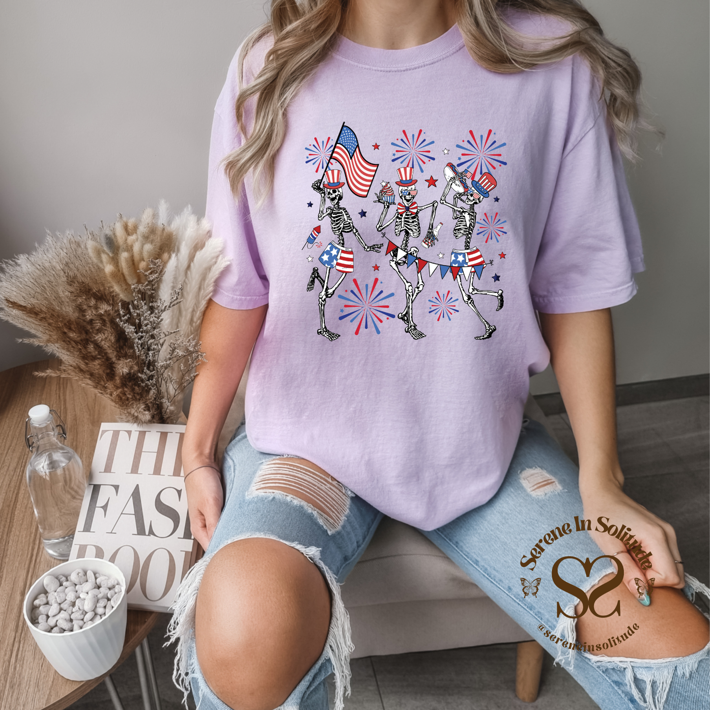 Patriotic Skeley T-Shirt