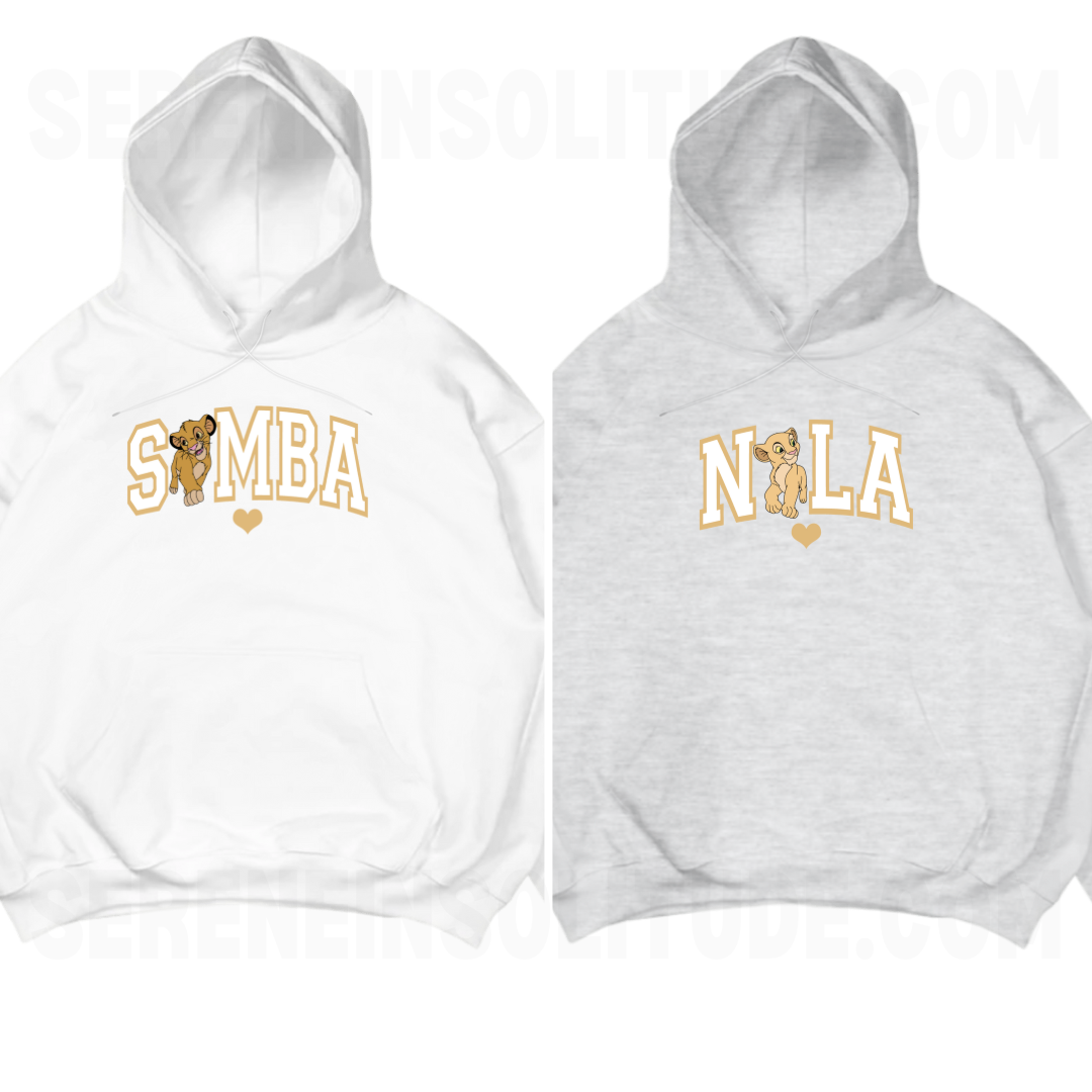 Lion Love Matching Sweatshirts