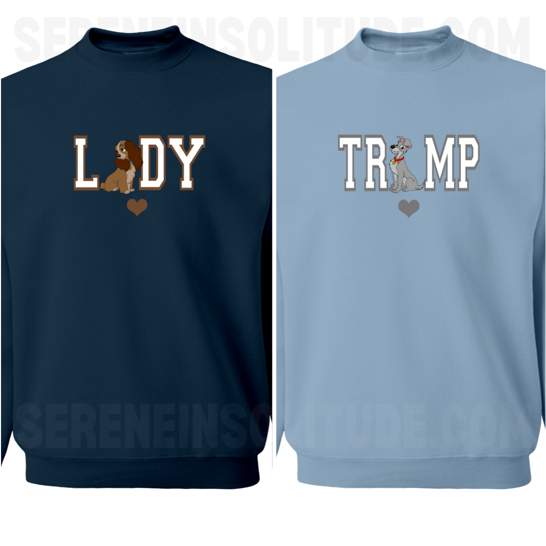 Puppy Love Matching Sweatshirts
