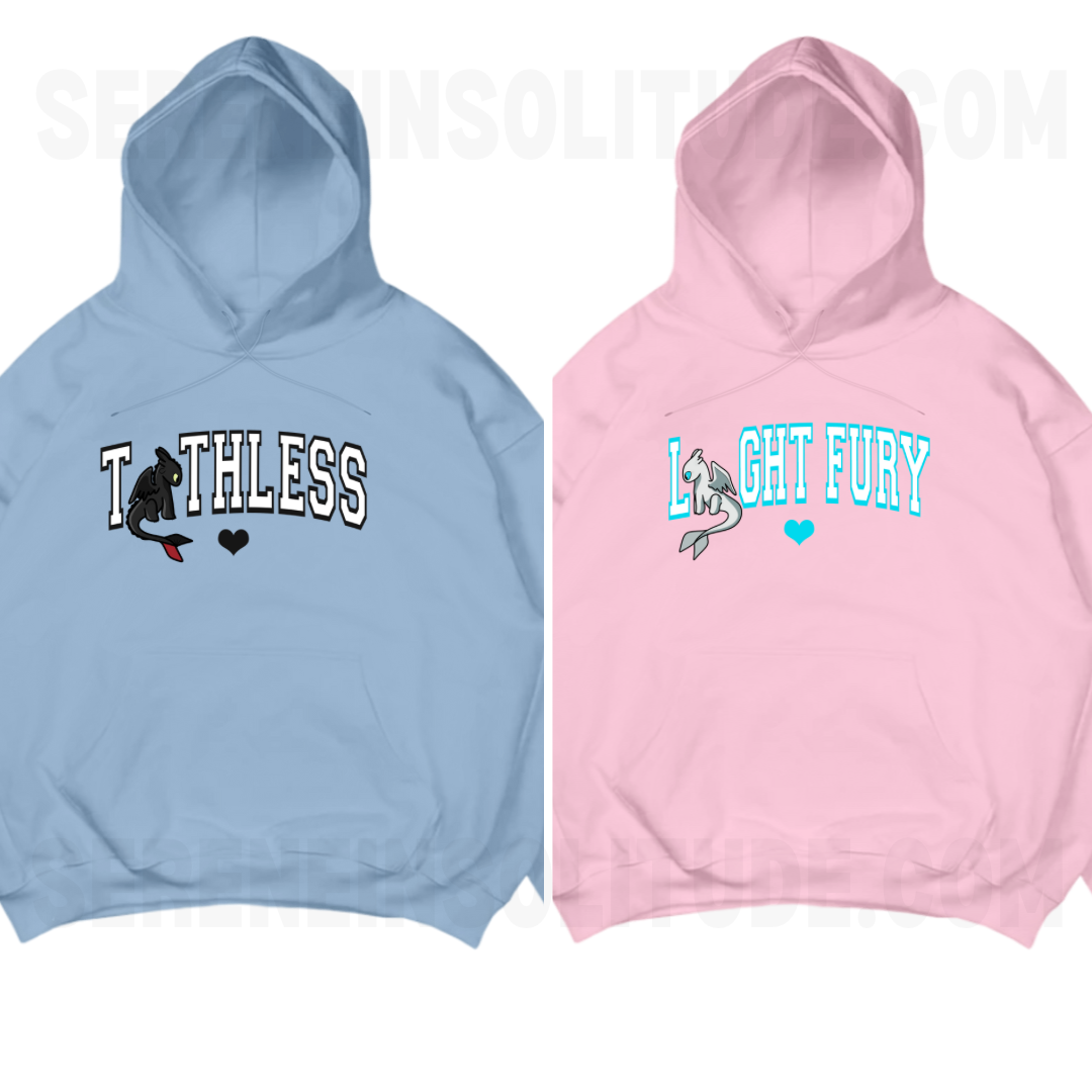 Dragon Love Matching Sweatshirts