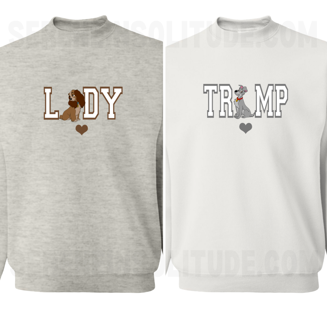 Puppy Love Matching Sweatshirts