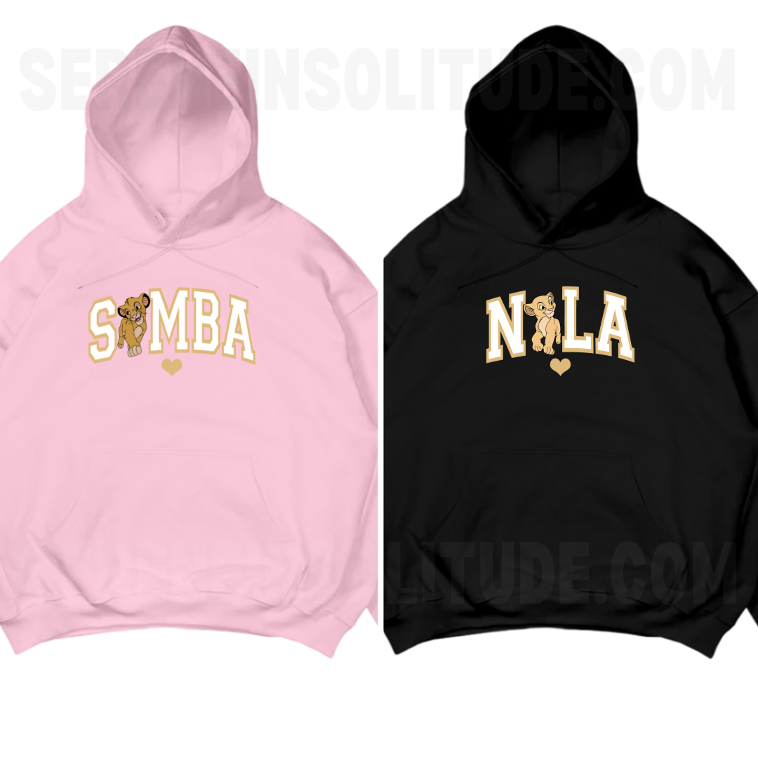 Lion Love Matching Sweatshirts