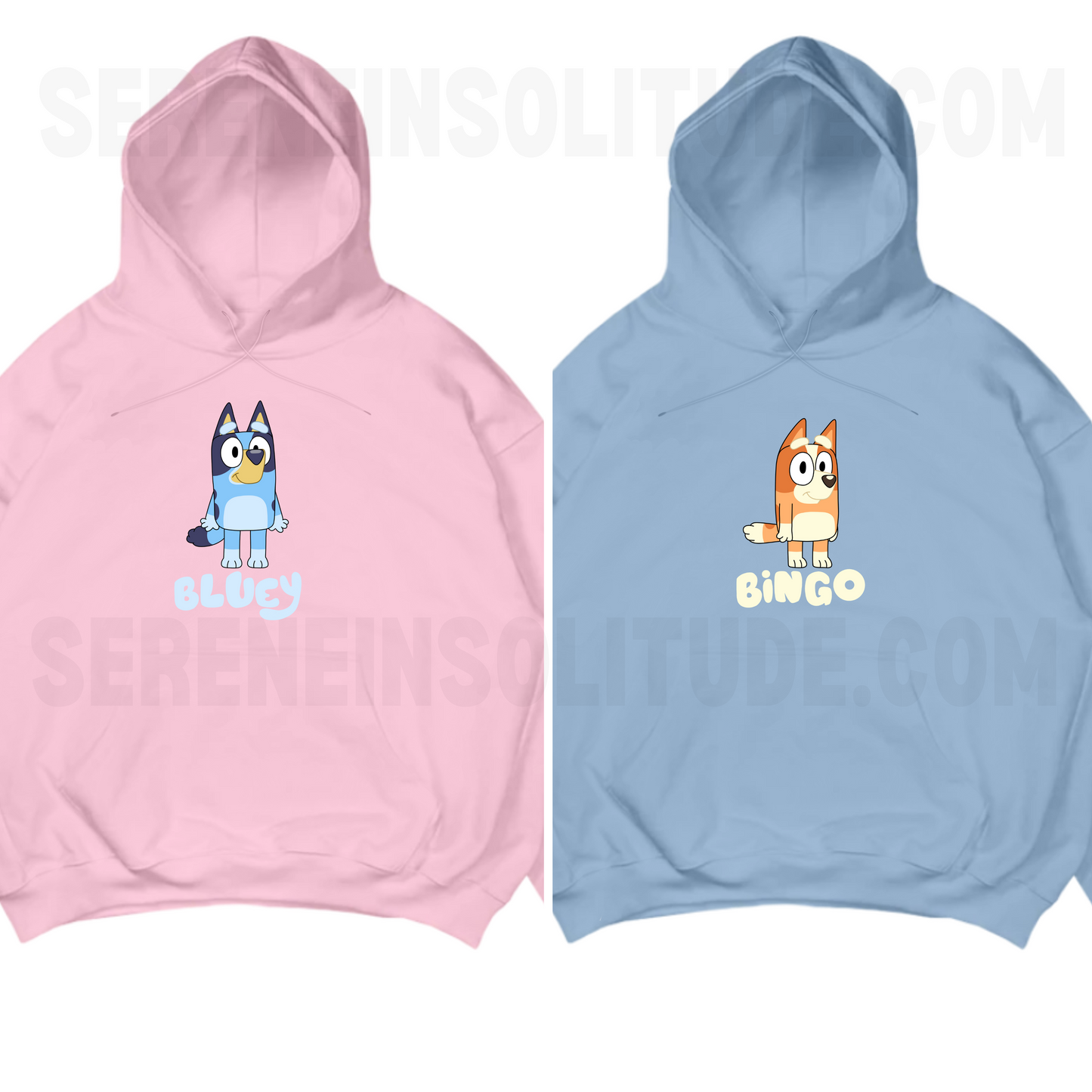 Bluey and Bingo Matching Sweatshirts