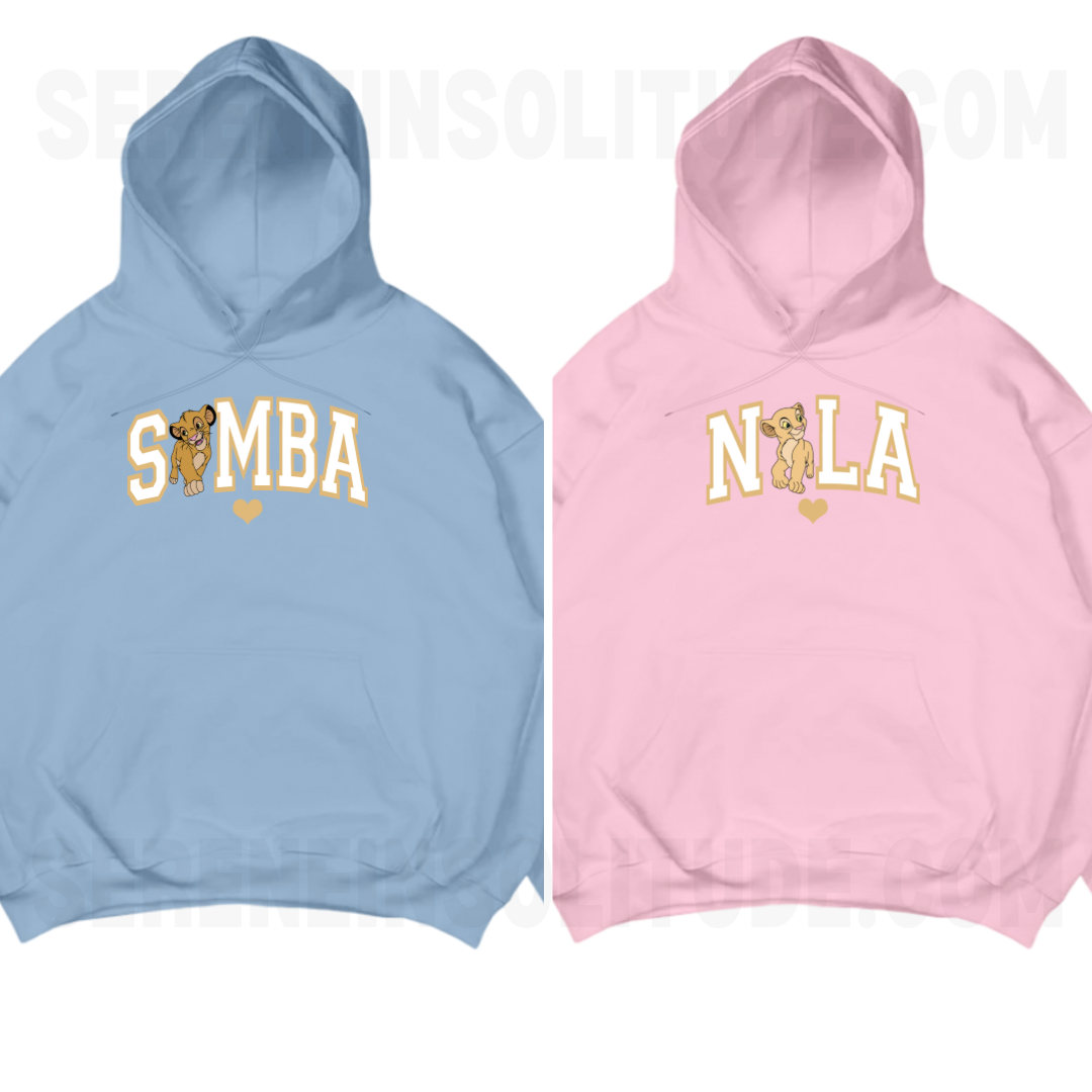 Lion Love Matching Sweatshirts