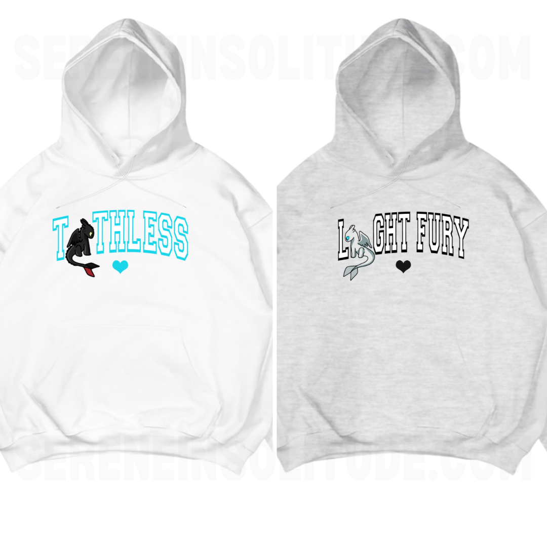 Dragon Love Matching Sweatshirts