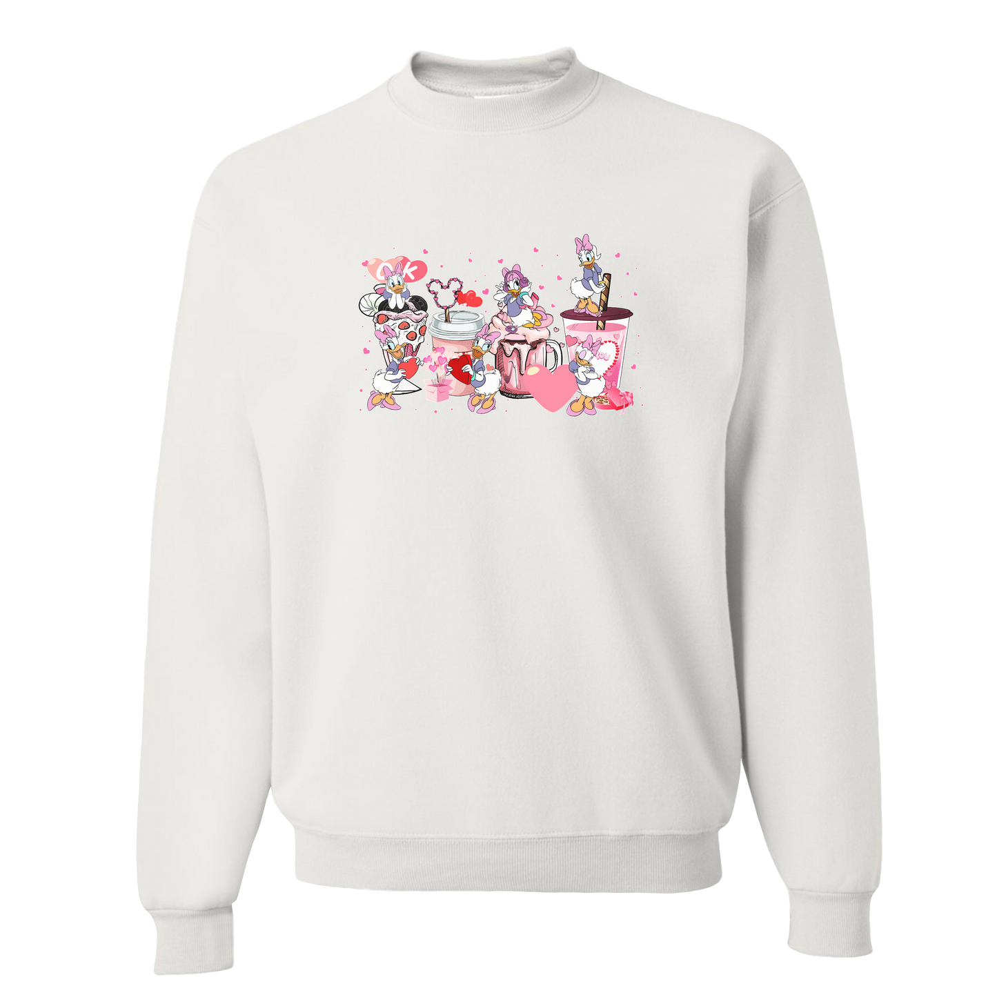 Daisy Coffee Crewneck