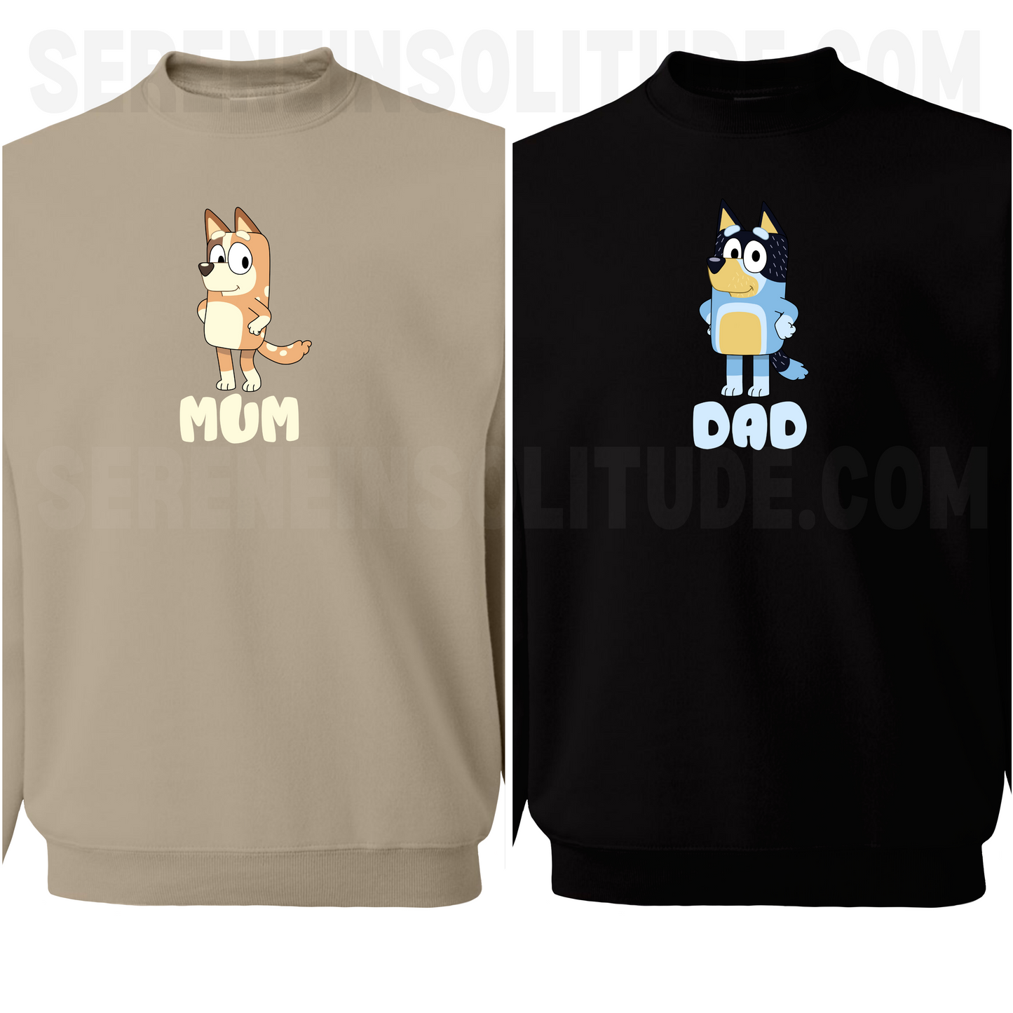 Mum and Dad Matching Sweatshirts