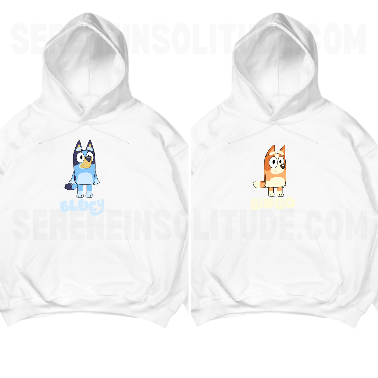 Bluey and Bingo Matching Sweatshirts