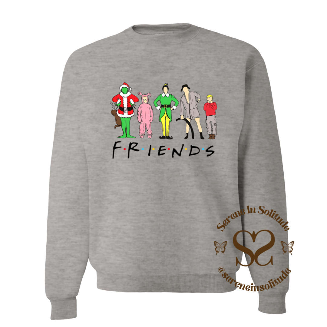 Xmas Friends Sweatshirt/Hood