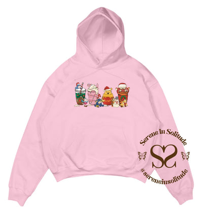 Xmas Bear Coffee Sweatshirt/Hood