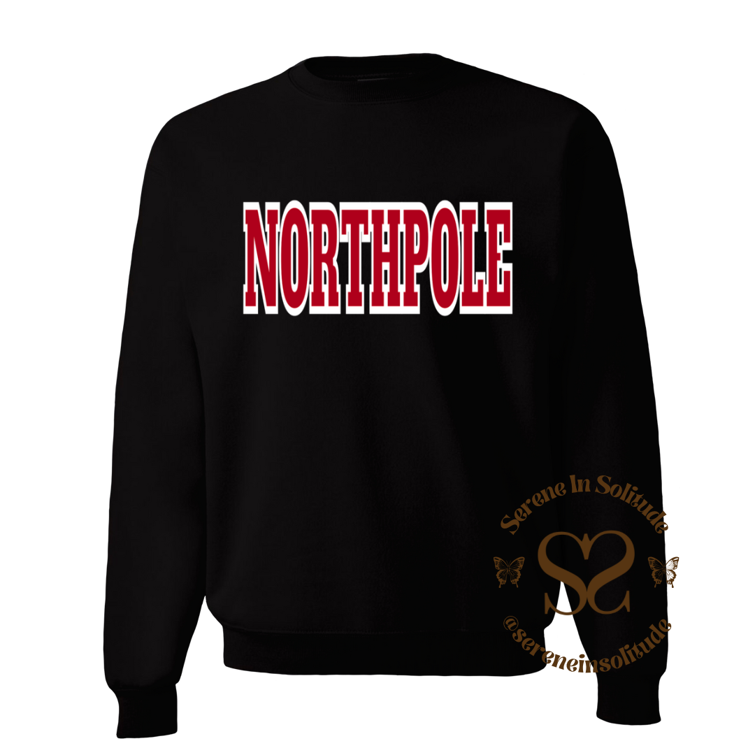 North Pole Sweatshirt/Hood