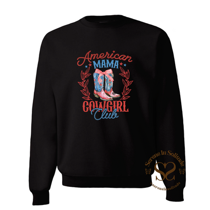 American Mama Cowgirl Club Sweatshirt