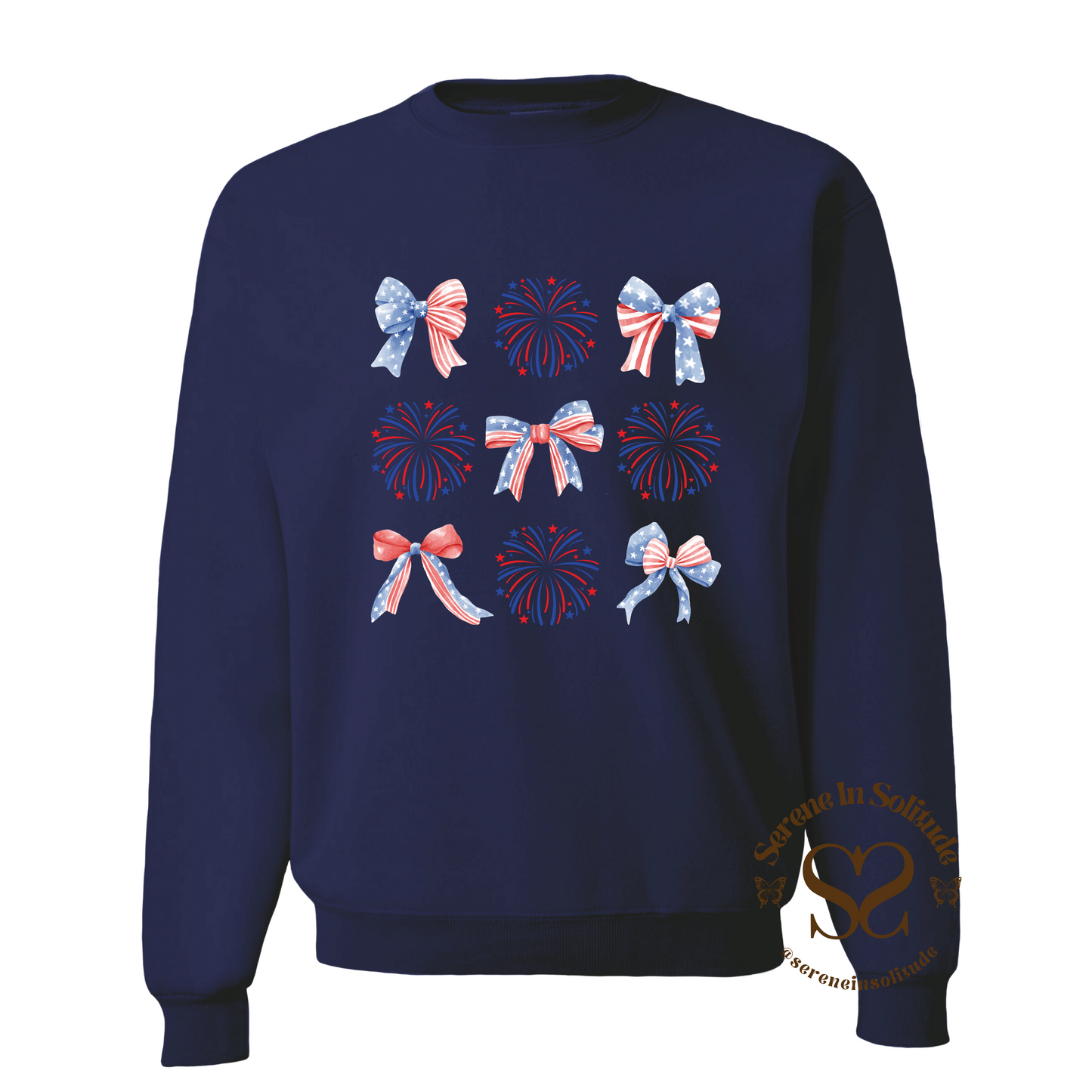 Firework Bows Sweatshirt