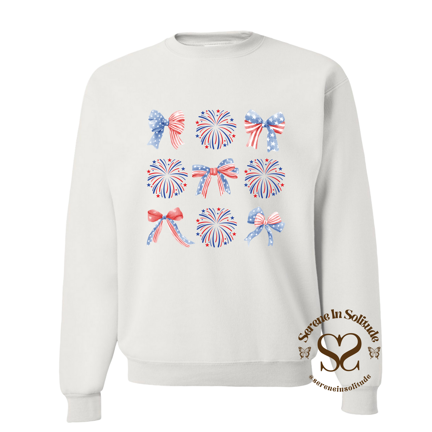 Firework Bows Sweatshirt