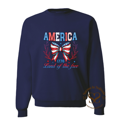 America Land of the Free Sweatshirt
