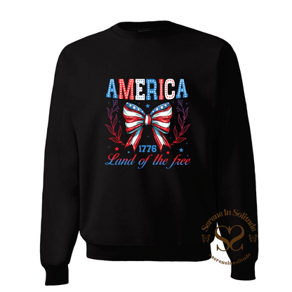 America Land of the Free Sweatshirt