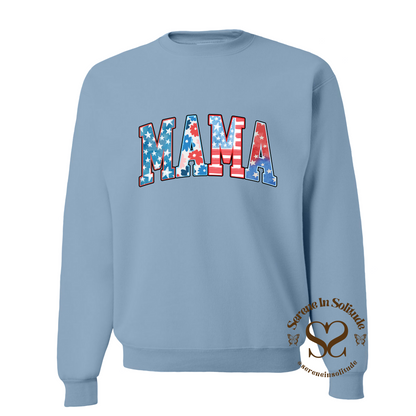 Patriotic Mama Crewneck