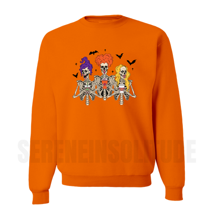 Skeleton Sisters Sweatshirt