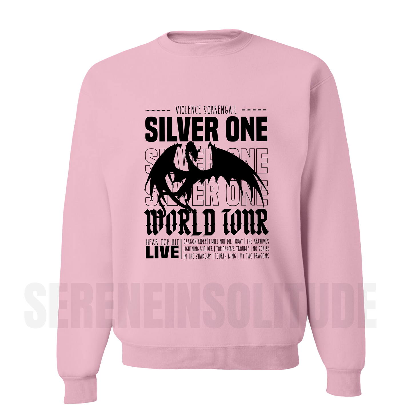 Silver One World Tour Sweatshirt
