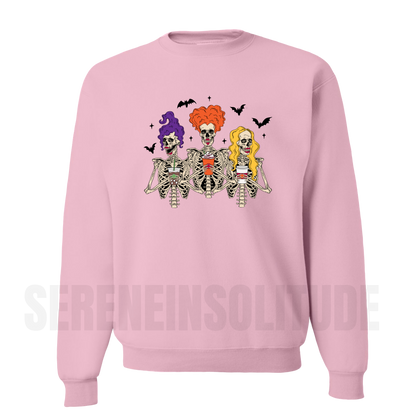 Skeleton Sisters Sweatshirt