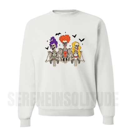 Skeleton Sisters Sweatshirt