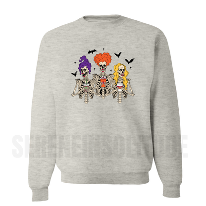 Skeleton Sisters Sweatshirt