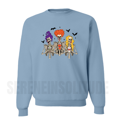 Skeleton Sisters Sweatshirt