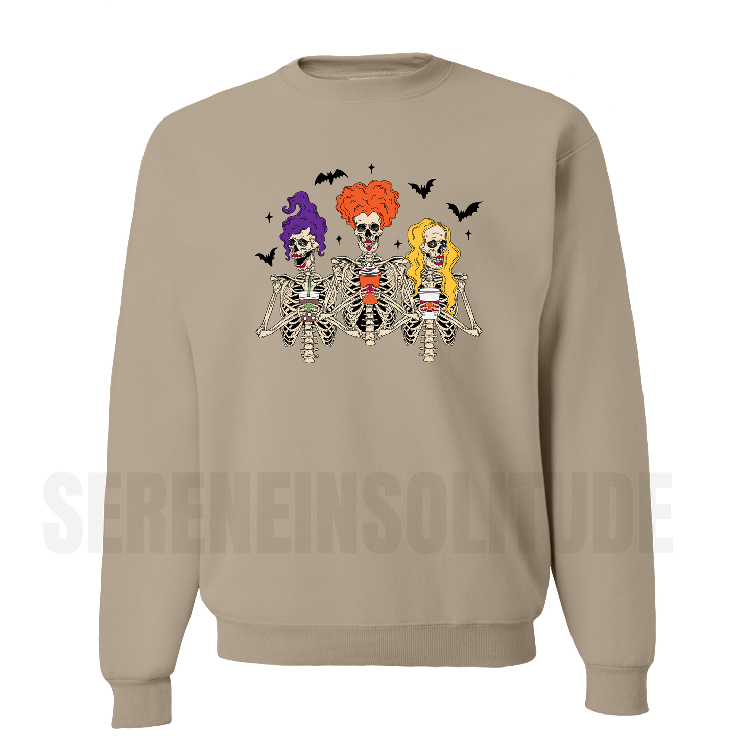 Skeleton Sisters Sweatshirt