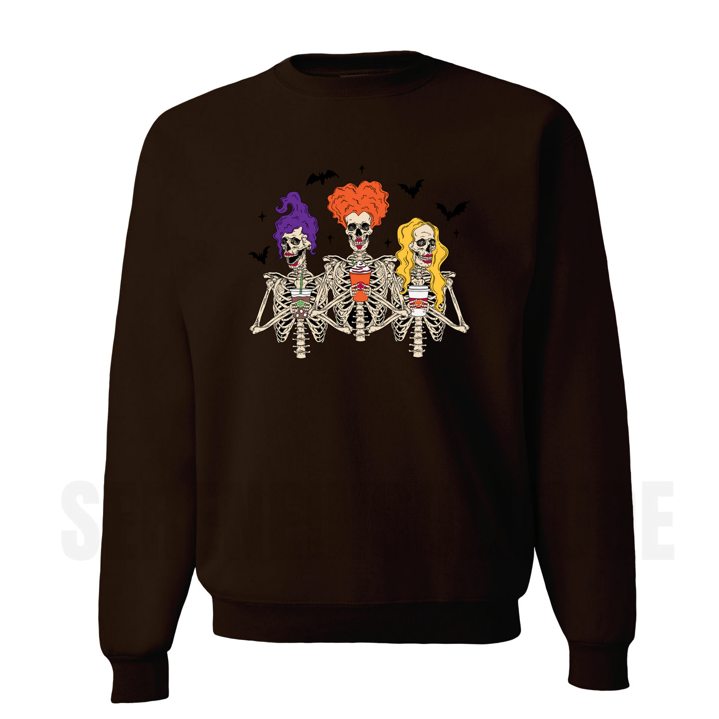 Skeleton Sisters Sweatshirt