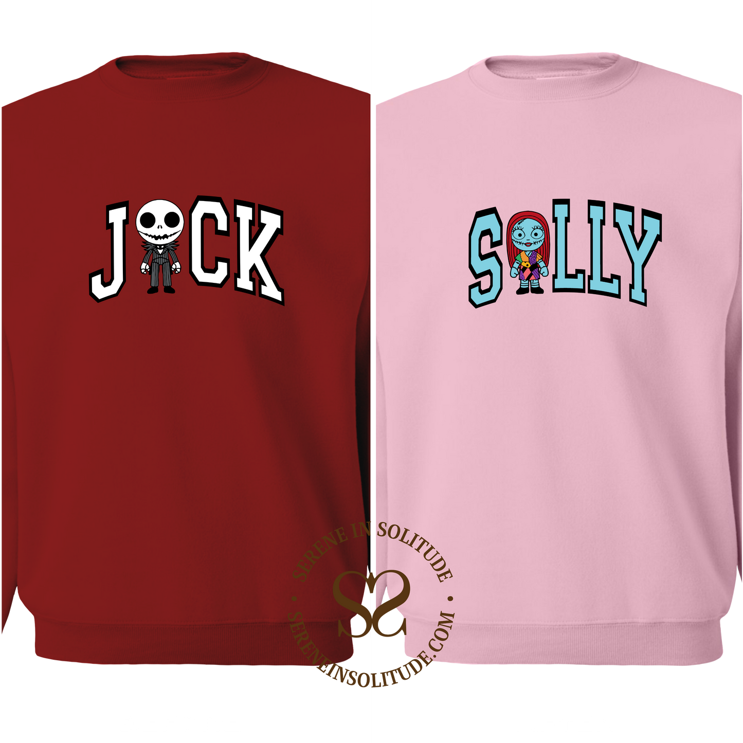 Jack & Sally Matching Sweatshirts