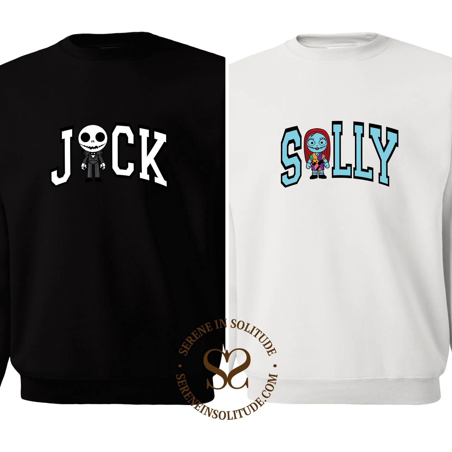 Jack & Sally Matching Sweatshirts