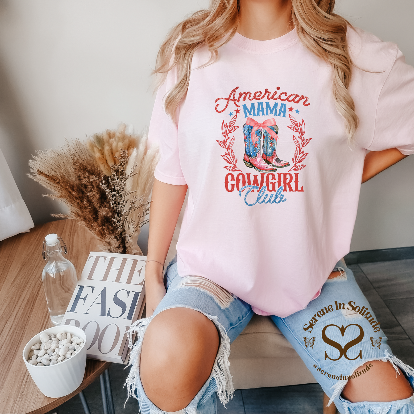 American Mama Cowgirl Club T-Shirt
